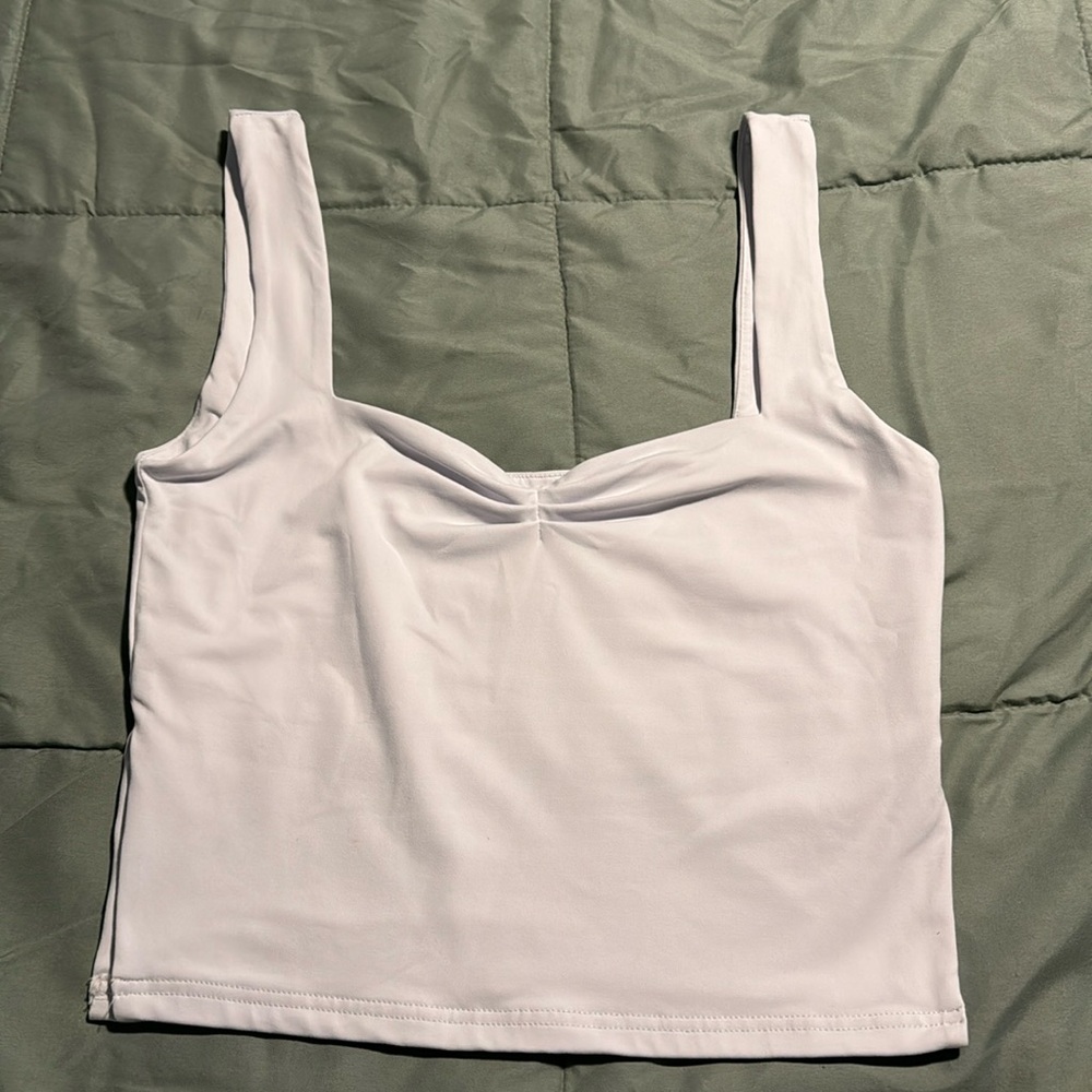 Reoria white baby doll top